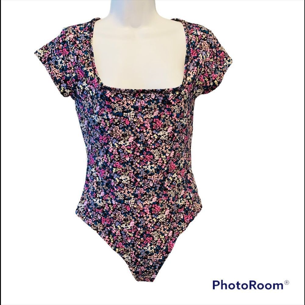 PINK Scoop Neck Bodysuit